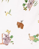 Bebe - AUSTRALIANA ORGANIC SS ZIPSUIT