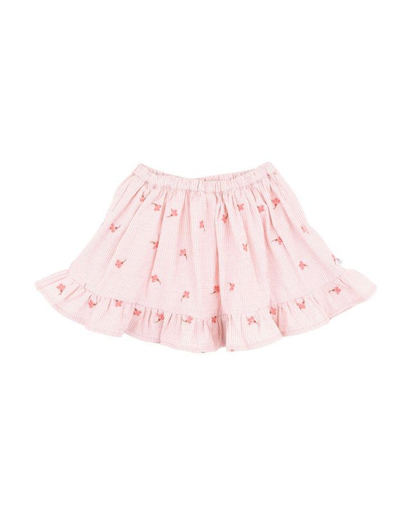 Fox & Finch - SONGBIRD EMBROIDERED SKIRT WITH INBUILT SHORTS