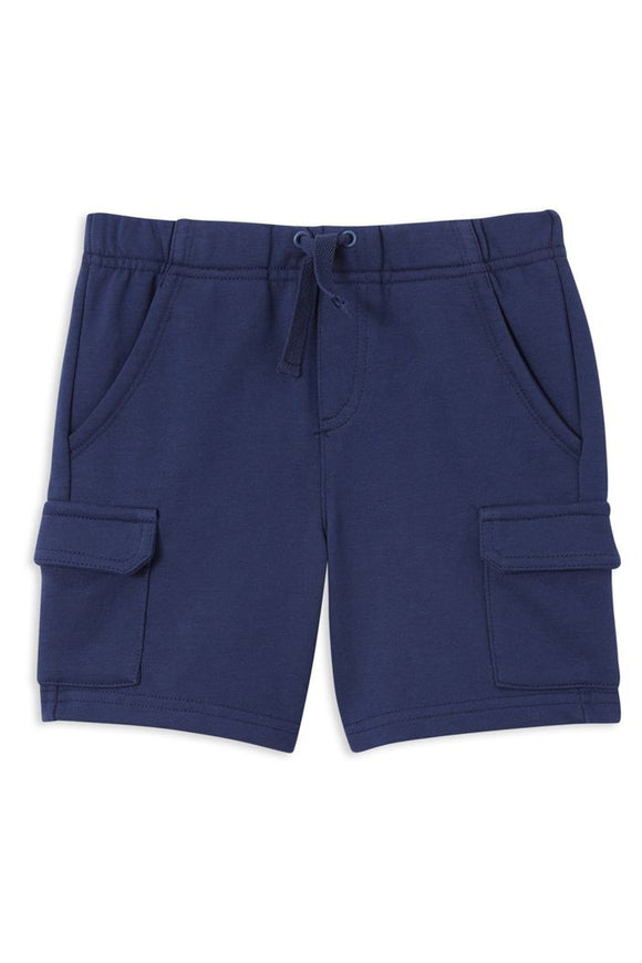 Milky - Big Boys - Navy Fleece Cargo Short