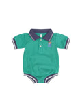 Huxbaby - Collegiate Hux Pique Polo Romper