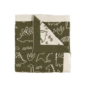 All4ella - Reversible Blanket - Forest Dino