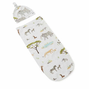 Snuggle Hunny - Safari Snuggle Swaddle Set