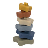 Playground - Silicone Star Stacking Tower - Multi