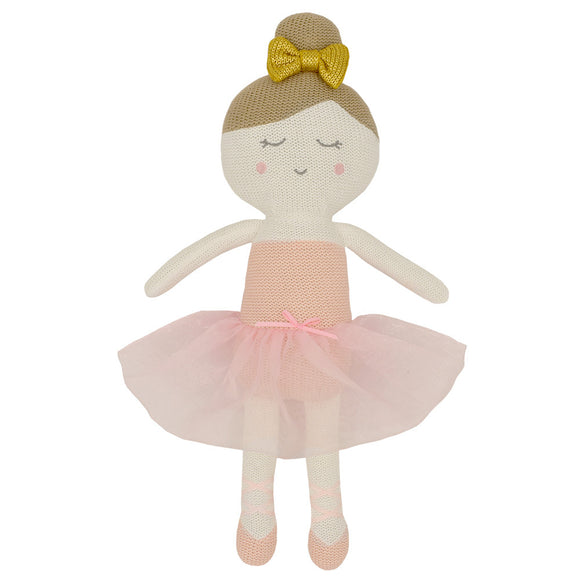 Living Textiles Knitted Toy - Sophia Ballerina