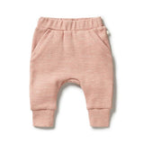 Wilson & Frenchy - Organic Waffle Slouch Pant - Peach
