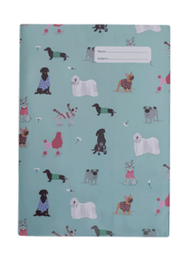 Spencil - A4 Book Covers - Pooches On Parade 2