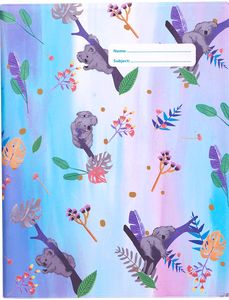 Spencil Exercise Book Cover - Koala Daydream II