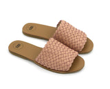 Fawn & Finch - Leather Willow Weave Ladies Slide