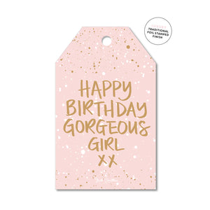 Just Smitten - HB Gorgeous Sparkle - Gift Tag
