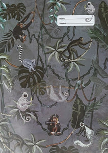 Spencil - A4 Book Cover - Jungle Mayhem lll