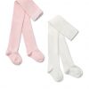 Marquise - 2pk Knitted Tights - Pink Dots/Cream