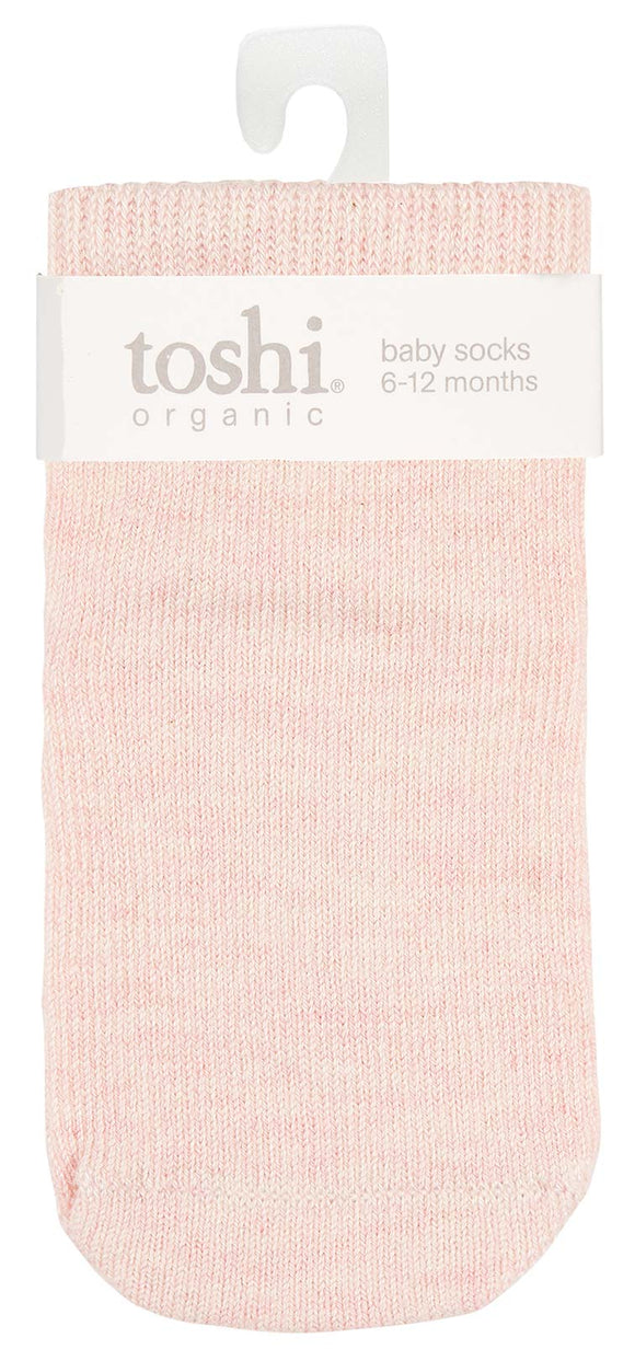 Toshi - Organic Baby Socks - Peony
