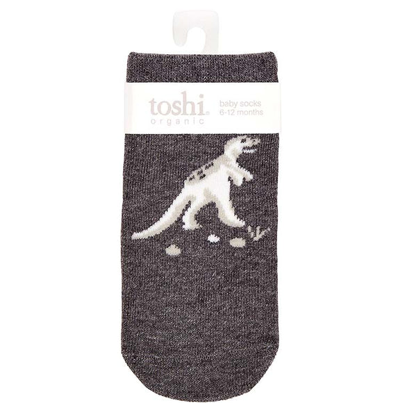 Toshi - Organic Baby socks - Dinosaurs