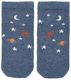 Toshi - Organic Baby Socks - Space Race