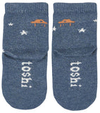 Toshi - Organic Baby Socks - Space Race