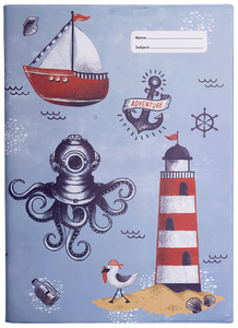 Spencil Scrapbook Cover - Little Sailor I