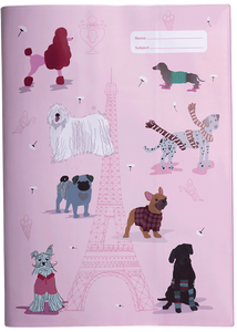 Spencil Scrapbook Cover - Pooches on Parade
