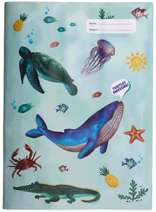 Spencil Scrapbook Cover - Sea Critters I