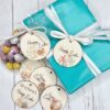 Set of 6 Wooden Easter Gift Tags