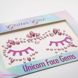 Glitter Girl - Unicorn Face Gems - Sherbet Sweet Lips