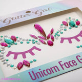 Glitter Girl  - Unicorn Face Gems - Unicorn Power