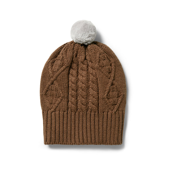 Wilson & Frenchy - Knitted Cable Hat - Dijon