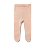 Wilson & Frenchy - Knitted Legging with Feet - Rose