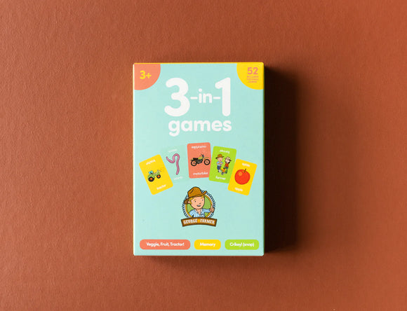 George the Farmer - 3-in-1 Card Games