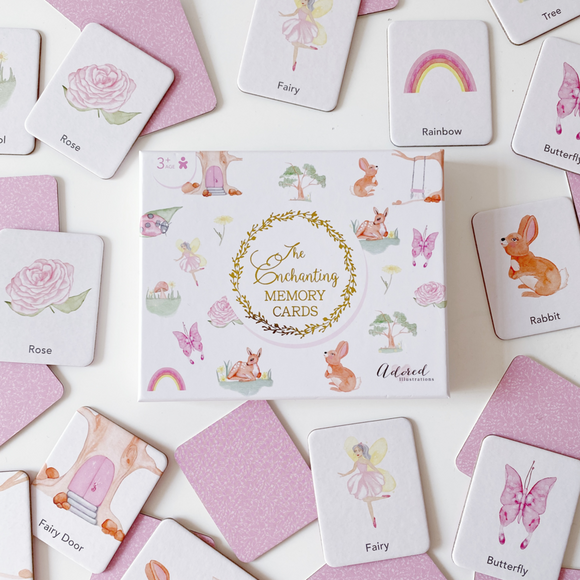 Adored Illustrations - The Enchanting Memory Cards