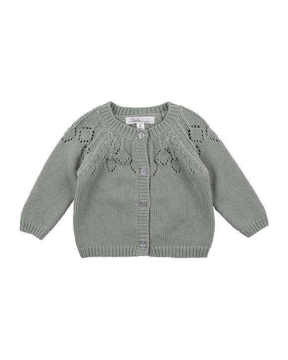 Bebe - Mint Needle Out Cardigan