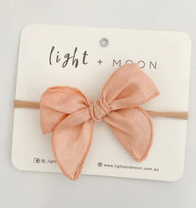 Light & Moon - Peach Fable Headband