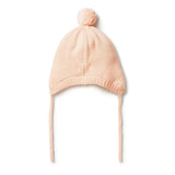 Wilson & Frenchy - Knitted Mini Cable Bonnet - Shell