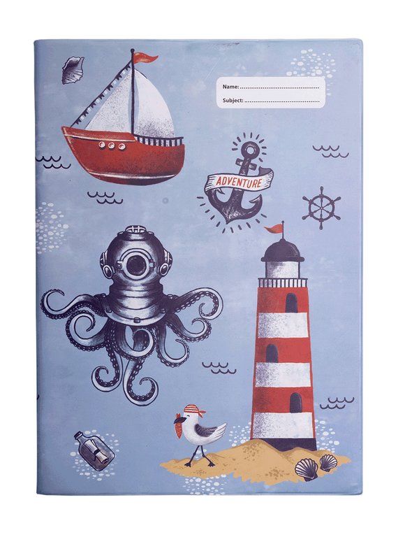 Spencil Scrapbook Cover - Little Sailor 1