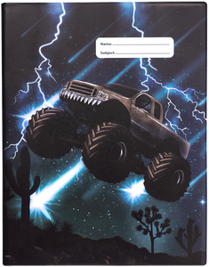 Spencil Exercise Book Cover - Meteor Trucks 1
