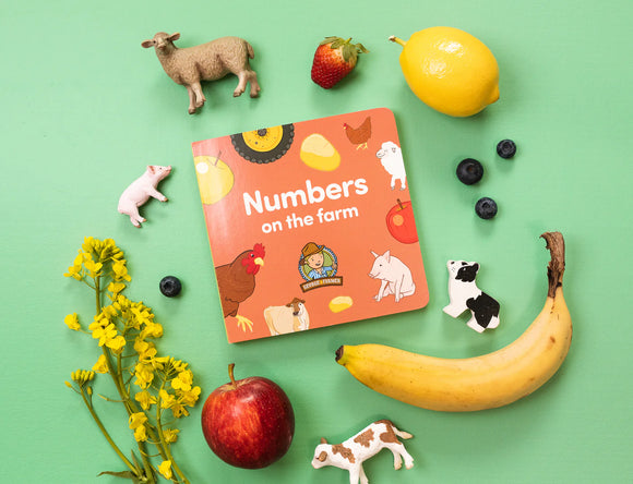 George the Farmer - Numbers on the Farm Board Book