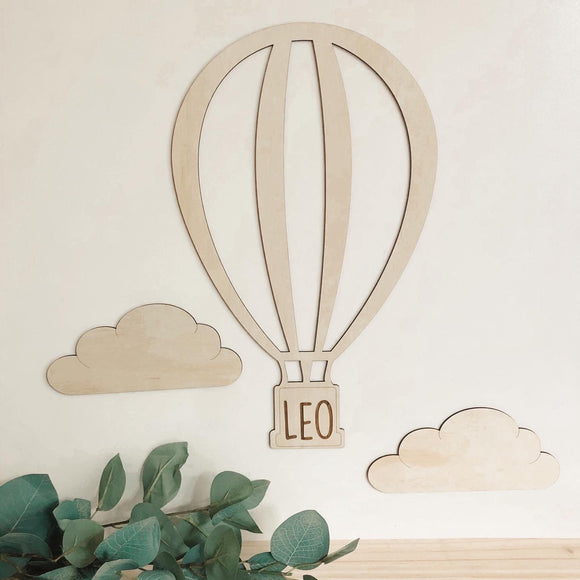 Timber Tinkers - Hot Air Balloon Wall Decal