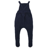 Bebe Footed Knit Overall Denim Marl