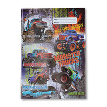 Spencil - A4 Book Covers - Monster Trucks 1
